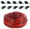Ticeed 11PCS 20 m 22 AWG 2 Pin striscia di cavo di collegamento LED Cavo di Prolunga per Striscia LED con la Testa Femmina e Maschio per SMD 3528 2835 5050 5630 con la Tensione Massima 220v