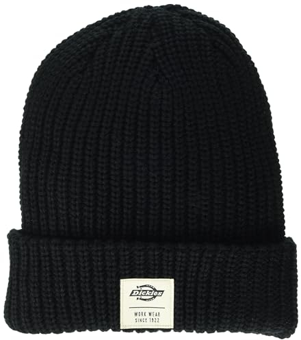 Dickies Herren Cuffed Fisherman Beanie-Mütze, Schwarz, Einheitsgröße
