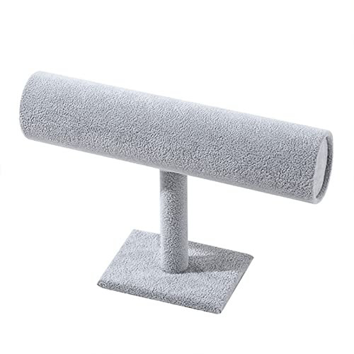 LAMDNL T-Halter, für Armband, Halskette, Armreif, Fußkettchen, Turm, Uhren, Schlüssel, Schmuck, Präsentationsständer für Zuhause, Haargummi-Halter