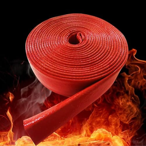 1 Roll Heat Shield Sleeve Fire Resistant High Temperature Casing (20MM)