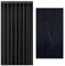 Puerta Plegable Acordeon Grano de Madera Plegable de La Puerta del Acordeón, Puerta Plegable Corrediza de Pvc Impermeable para Interior y Exterior, Partición de Puerta de Armario con Cierre Magnético