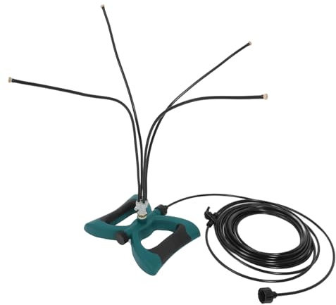 YARNOW Système De Brumisation sur Pied pour Refroidissement Extérieur Système De Brumisation Buse De Pulvérisation Réglable pour Jardin