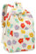 LEDAOU Rucksack für Teenager Mädchen Schulrucksack große Büchertaschen Grundschule High School Cord leichte Laptop-Taschen für Mädchen Frauen Casual Travel Daypacks (Cord Mehrfarbige Blume)