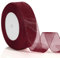 Geschenkband Rot Geschenkband Weihnachten 25mm 46m Rotes Geschenkband Schleifenband Rot Red Band Stoffband Verpackungsbänder Geschenkbänder Zum Basteln Geschenkverpackung Schleifenband Weihnachten