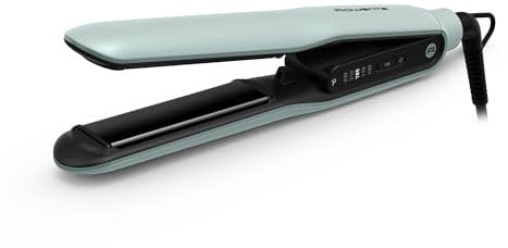 Rowenta Thermoglide, plancha de pelo, deslizamiento impecable, brillo radiante, peinado duradero, SF5120E0