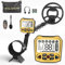 HIUYRFS Metal Detector ad Alta Precisione, Lunghezza Regolabile 113 cm - 141 cm, 5 Modalità, Metal Detector Professionale con Schermo LCD, Bobina di Ricerca Impermeabile IP68 per Adulti & Bambini