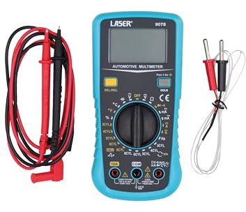 Laser 9078 Automotive Multimeter CAT III, blue