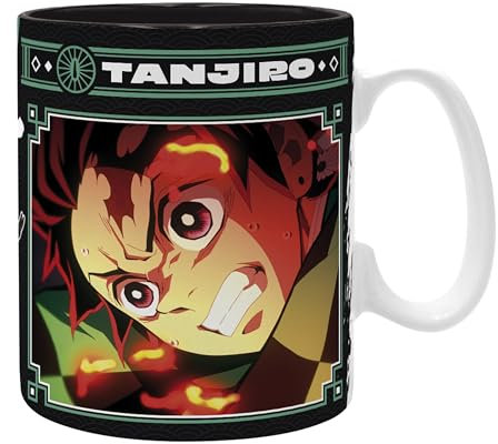 ABYSTYLE - Demon Slayer Tasse Tanjiro schwarz & grün S2