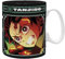 ABYSTYLE - DEMON SLAYER Mug Tanjiro noir & vert S2