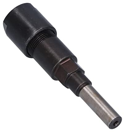Router Collet Extension Chuck, Rabbiner Router Bit Router Schlitten Runde Shank -Mahlen -Bits Erweiterungen Stange Shank Collet -Verlängerung für Holzbearbeitung (1/4 Handle) (8mm Griff)