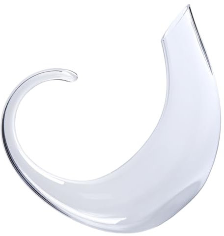 VERDANVERSE Decantador De Vino Transparente Separador De Licor Jarra De Vino Elegante Para Entretenimiento Casa y Mejora Del Sabor