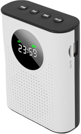 SENECESLI Drahtloser Sprachverstärker, PA -System mit Bluetooth- und Headset -Mikrofon, LED -Anzeigebildschirm, Wiederaufladbare Tragbare Mikrofonlautsprecher für Lehrer -Yoga -Meetings