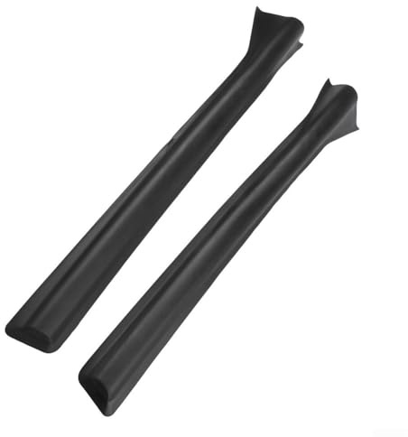 Rehoetom B-Säule Türdichtungs-Sets für Opel Zafira B 2005–2015, Gummi-Dichtungsstreifen, Ersatz OEM 13131953, 13131954, Schwarz, 2 Stück