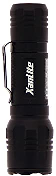 XANLITE LED Flashlight, 300 LUMENS, 3 Lighting Modes, Batteries Included TO250S, Multicolor
