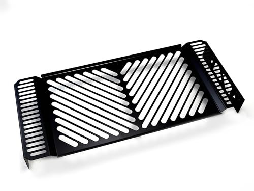 Honda CB 600 Hornet BJ 2003 – 06 kuehlerabdeckung protezione acqua di raffreddamento griglia griglia griglia radiatore di raffreddamento Protezione radiatore pannello nero Clean