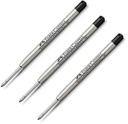 FABERCASTELL KugelschreiberGroßraummine M, schwarz 148740