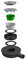 BONOMINI localization_B079J1VDL7 Sifone Ultra ribassato Lyonnaise per Piatti Doccia 40mm, Multicolore