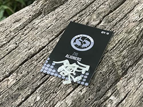 10 x Zig Bug Tail Aligners Luminous. Zig Hook Kickers. Zig Rig Kickers. Carp Fishing Tackle