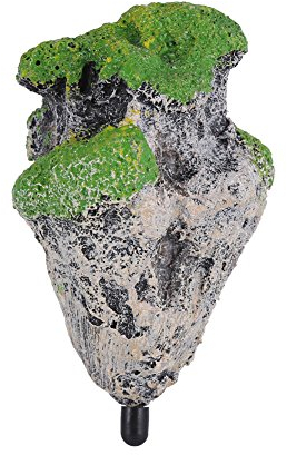Aquarium Aquarium Floating Rocks Ornament Landschaft Moos Flying Suspended Stone Dekoration(Small)