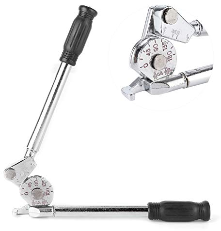 180-Grad-Rohrbieger, 5/16'' 8mm Rohrbieger-Biegewerkzeug, Handbieger zum Biegen von 6/8-mm-Kupfer-Aluminiumrohren, Klimaanlagen-Rohrleitungen usw.