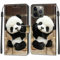 Laybomo Custodia per Apple iPhone 13 PRO 6.1 Cover in Pelle Flip Portafoglio [Porta Carte di Credito] [Chiusura Magnetica] TPU Antiurto Silicone Cover Apple iPhone 13 PRO 6.1, Dipinta 8
