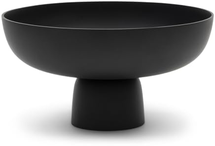 Riviera Maison - East Village Decoration Bowl - Tortenständer - Aluminium - Schwarz - (ØxH) 29x15