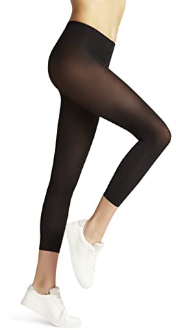 FALKE Damen Pure Matt 50 DEN Capri Leggings halb blickdicht matt