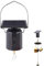 Windspiel Motor Solar,Solar Motor für Windspiel,wasserdichte,Solarwindspiele für Draußen Hängend,Gesamtlänge 16,2 cm,Größe des Solarpanels 6,8 x 6,8 cm,Motor für Windspiele,für den Garten, Balkon