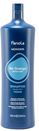 Fanola Wonder No Orange Shampoo, 1000 ml