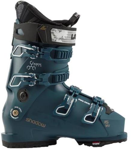 Lange X Ski mit Bindung für Damen, blau, 38
