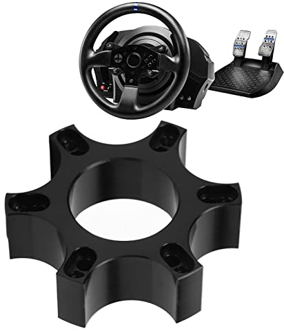 Gavigain Adapterplatte, Aluminium, 70 Mm, Lenkrad-Adapterplatte, Passend Für T300RS, 70 Mm Lenkrad-Adapterplatte, Aluminiumlegierung, Lenkradnaben-Adapter, Ersatz Für 599 P310 R383