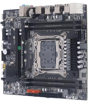 Gaming Motherboard, LGA 2011 3 Processors Computer Motherboard, DDR4 USB3.0 SATA3.0 PCIE M.2 Computer Mainboard, Gaming Motherboard for E5 2678 2680 V3 V4 CPU