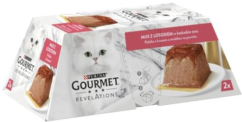 Purina Gourmet Lachs Katzenfutter 2 x 57 g