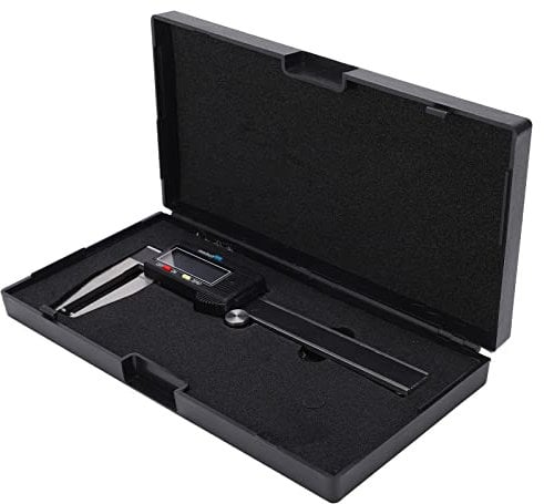 Digital Brake Disc Caliper Brake Rotor Caliper Measuring Tool Digital Display Pointed Ruler Calipers Vernier for Brake Pads, Digital Calipers