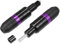 Motoforti M8 Slider Telaio Moto Anti-Caduta, Protezione Anticollisione per Scarico, per Honda e per Yamaha, Lega di Alluminio CNC ABS, Viola, 2pz