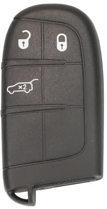 MXDDWLKJ Guscio Chiave Auto per Fiat per 500 per 500L per 500X 2016 2017 2018 2019 2020 3/4/5BTN Sostituzione Chiave A Distanza Borsette Auto Chiave Caso SIP22 Car Key Shell(3 Buttons SUV)