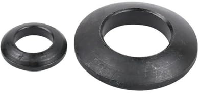 Rondella sferica conica M6 M8 M10 M12 M16 M20 M24 Rondella svasata in acciaio inossidabile Concavo Convesso CGuarnizione in acciaio-M6 (10 pezzi)-Sferica