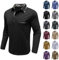 Einfarbig Gemustertes Langarm T-Shirt Tops Mens Herren Mit Print Universelles Herren-Langarm T-Shirt Tops Mens Übergroßes Langarm T-Shirt Tops Mens Geeignet Für Treffen Mit Freunden