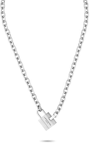 Liebeskind Berlin Halskette LJ-1626-N-45 aus Edelstahl in Silber