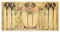 Die Wassail Poster von Charles Rennie Mackintosh 80 x 40 cm Beige Wandbilder Wanddeko