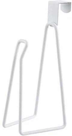 Support de papier toilette sur pied avec distributeur de papier toilette sur le réservoir Blanc