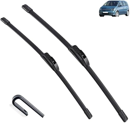 zhaojiangan Scheibenwischerblätte Für Opel Meriva A 2003-2010 2004 2005 2006 2007 2008 Frontscheibe Wischerblätter,scheibenwischer vorne, Extrem leise, Langlebig & Wetterfest