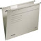 LEITZ ALPHA H‰ngemappe, A4, seitlich offen, grau VE = 25