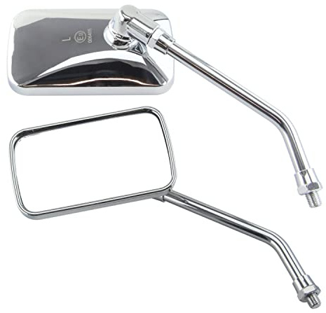 2x Spiegel E-Geprüft kompatibel mit Honda VT 600 C Shadow, SW-T 400/600 Rückspiegel Set