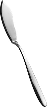 Salvinelli Fast Fischmesser, 2,5 mm, Edelstahl, 30 x 0,25 x 30 cm