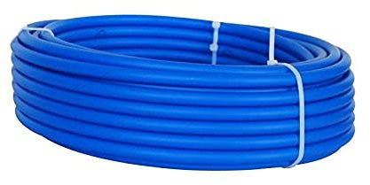 Dipra 21226 Tube PER Nu pour Eau Froide, diamètre 12mm, longueur 25m, Bleu