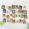 ecooe Decoración de Pared de Foto, Marcos de Fotos para Colgar Fotos, Red de Pesca Fotos Pared con 40 Clips y 10 Clavos sin Dejar Rastro para Decoración, Habitaciones, Bodas, Cumpleaños (120 x 120 cm)