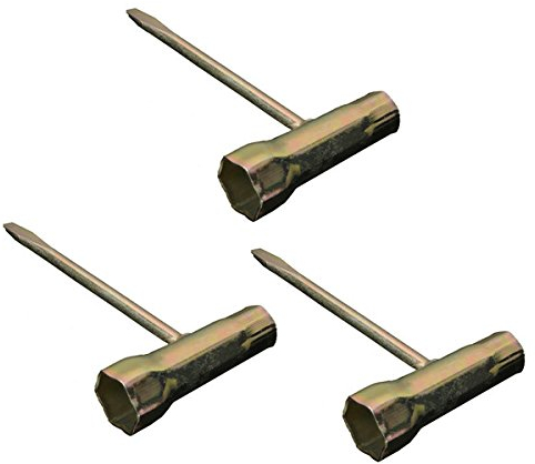 EsportsMJJ 3Pcs 13X19Mm Kettensäge T-Schlüssel Für Motorsäge Stihl Husqvarna Tool