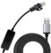 Moyina USB3.0 to RJ45 Gigabit Ethernet Cable For Switch Router Gateway Modem With MacOS Windows Linux Chromebook Surface Pro. etc