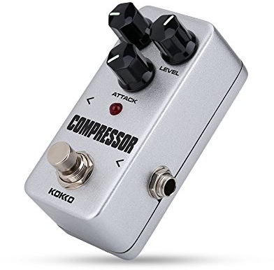 Pedale Effetto Compressore Dinamico a Mini Effetti Circuito Completamente Analogico per Chitarra Elettrica